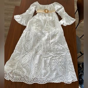 Handcrafted Lace Dress from Rome